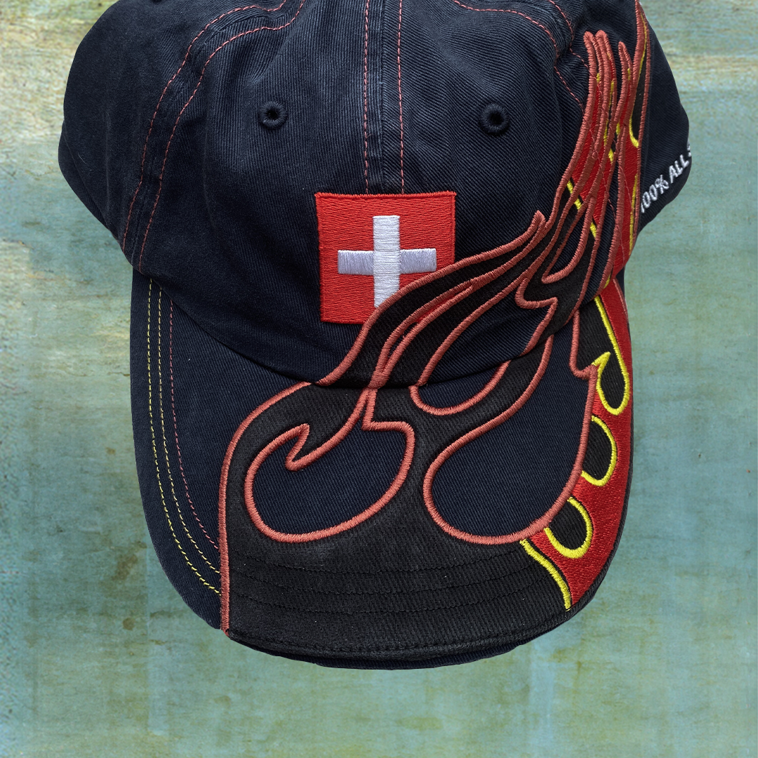 AW18 RUNWAY SWITZERLAND FLAME CAP