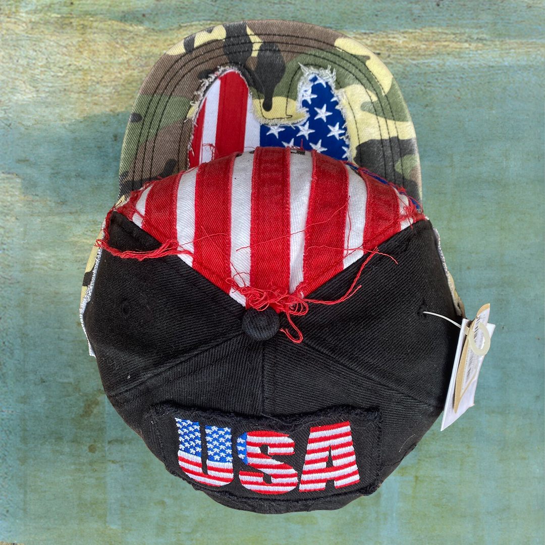 SS19 CAMO AMERICA/USA CAP