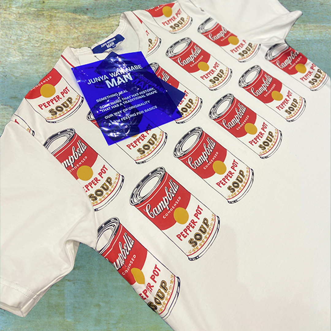 Junya Watanabe Andy Warhol Campbell Soup T