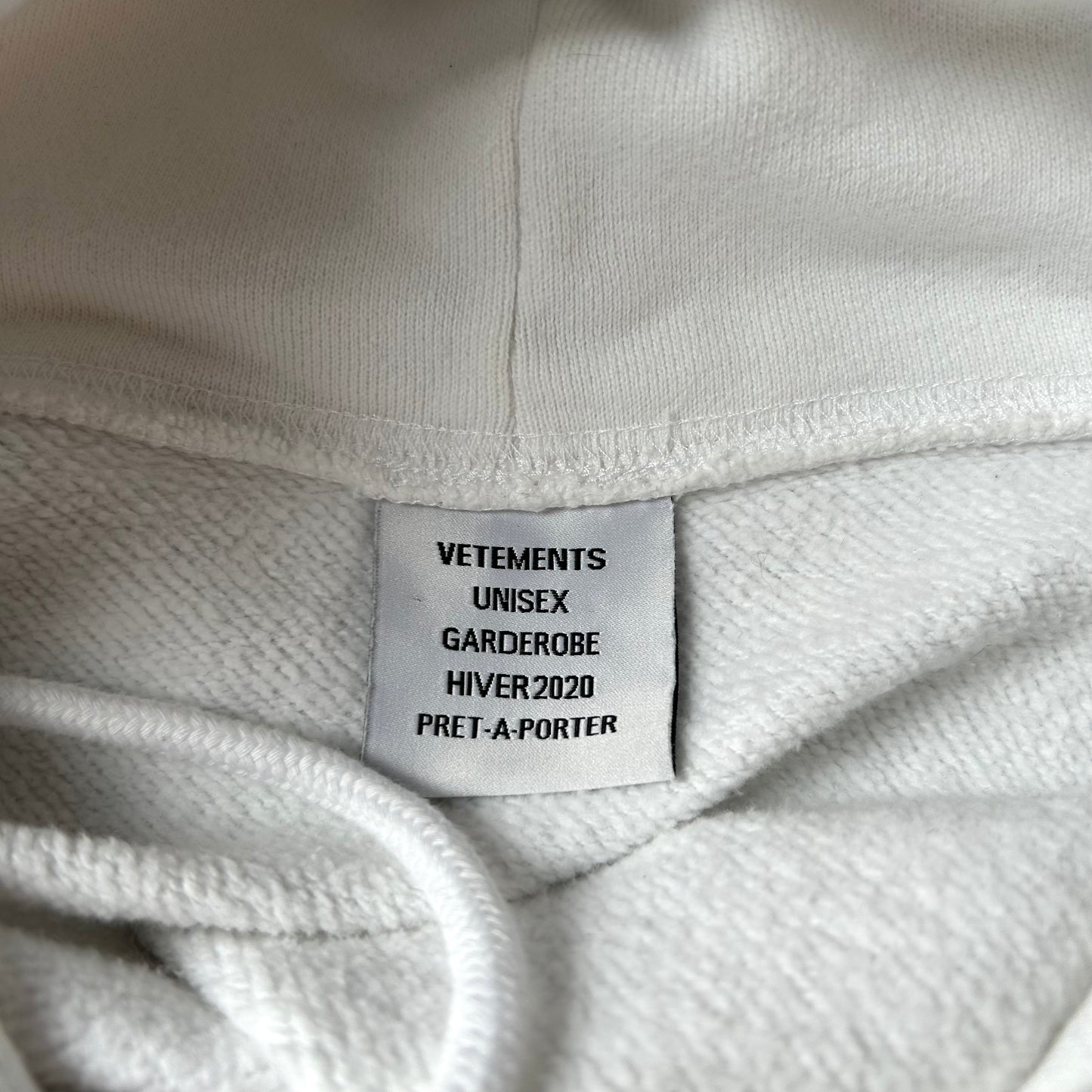 VETEMENTS OVERPRICED BIRTHDAY HOODIE