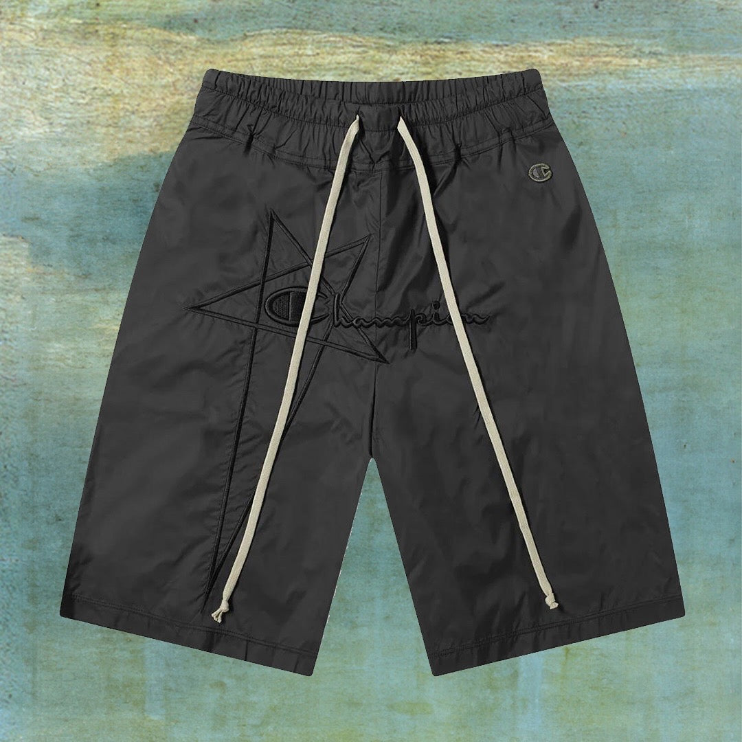 RICK OWENS CHAMPION NYLON SHORTS