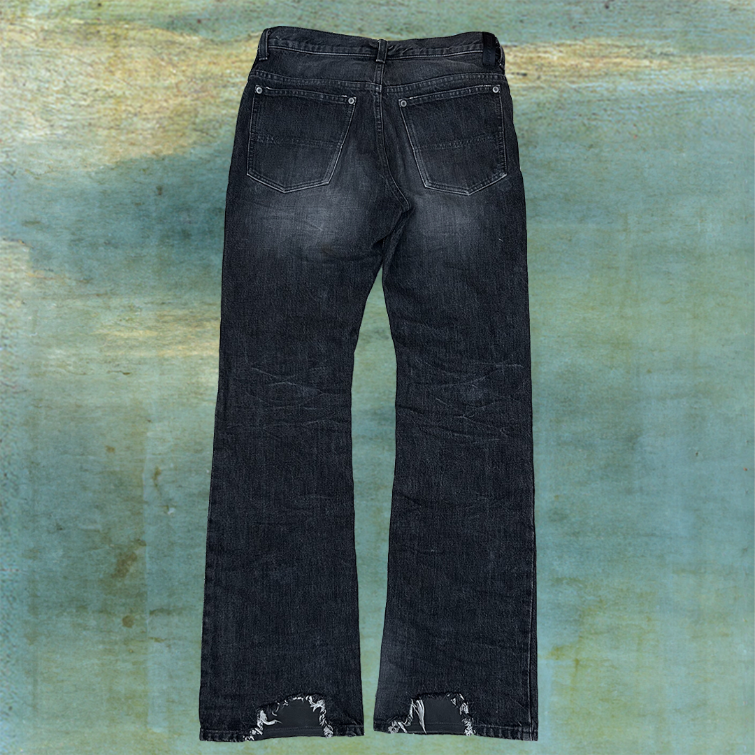 AW02 BACKLASH LEATHER REPAIR DENIM