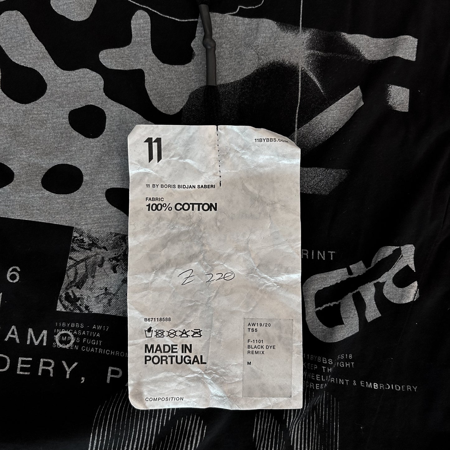 11 BY BORIS BIDJAN SABERI T-SHIRT