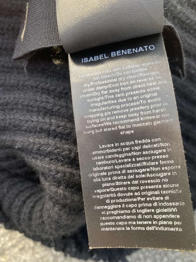 ISABEL BENENATO BALACLAVA 222732M150000