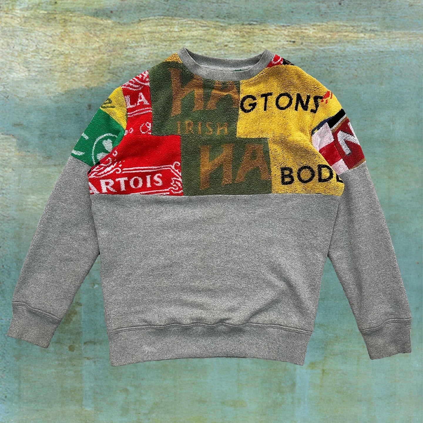 MARTINE ROSE A/W13 BEERMAT SWEATER