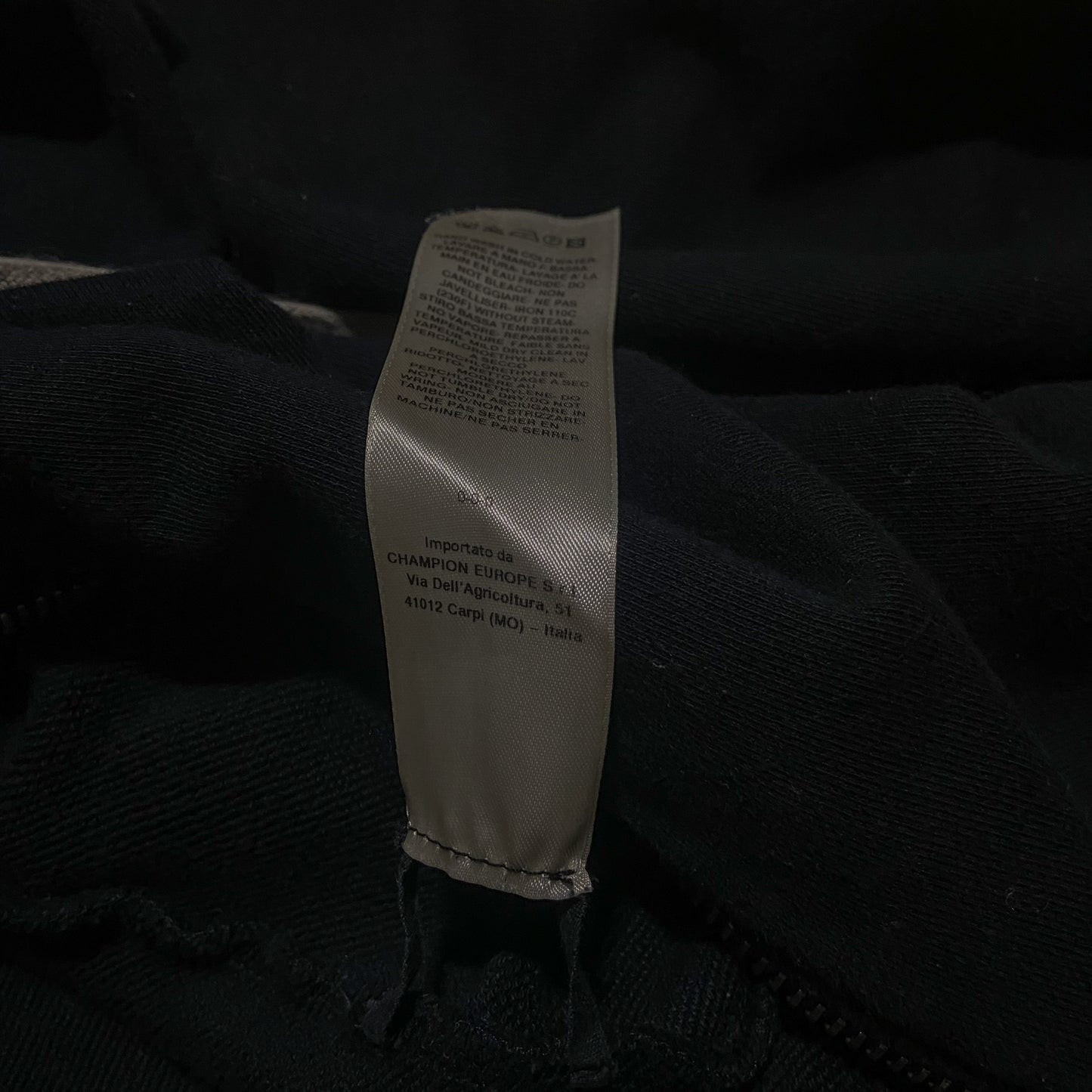 RICK OWENS CHAMPION ZIP