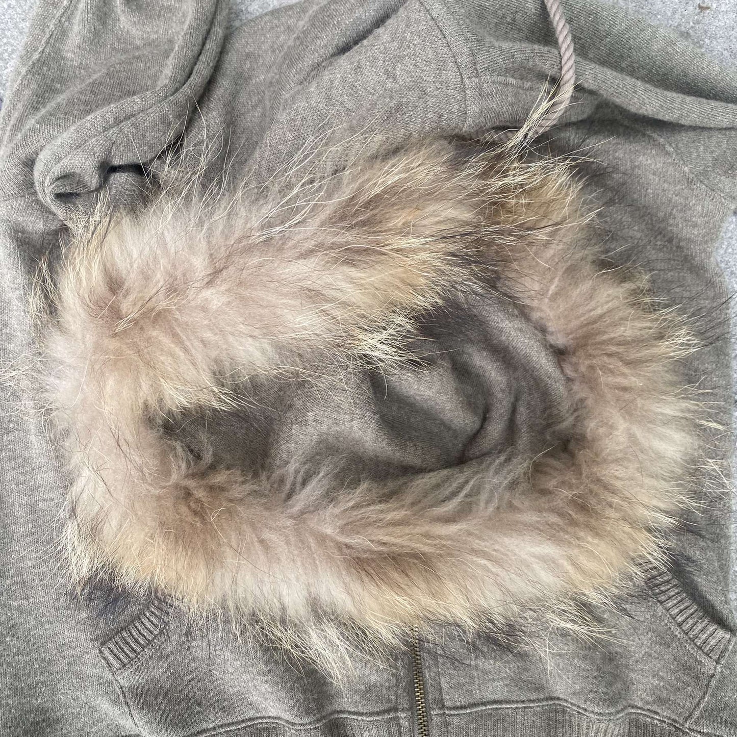 GOA RACOON FUR HOODIE