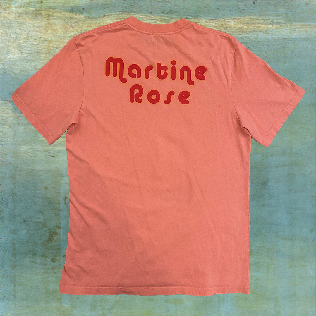 MARTINE ROSE PROMISING BRITAIN T-SHIRT