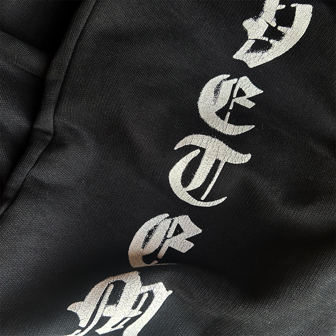 FW20 VETEMENTS ANARCHY GOTHIC TEXT SWEATPANTS