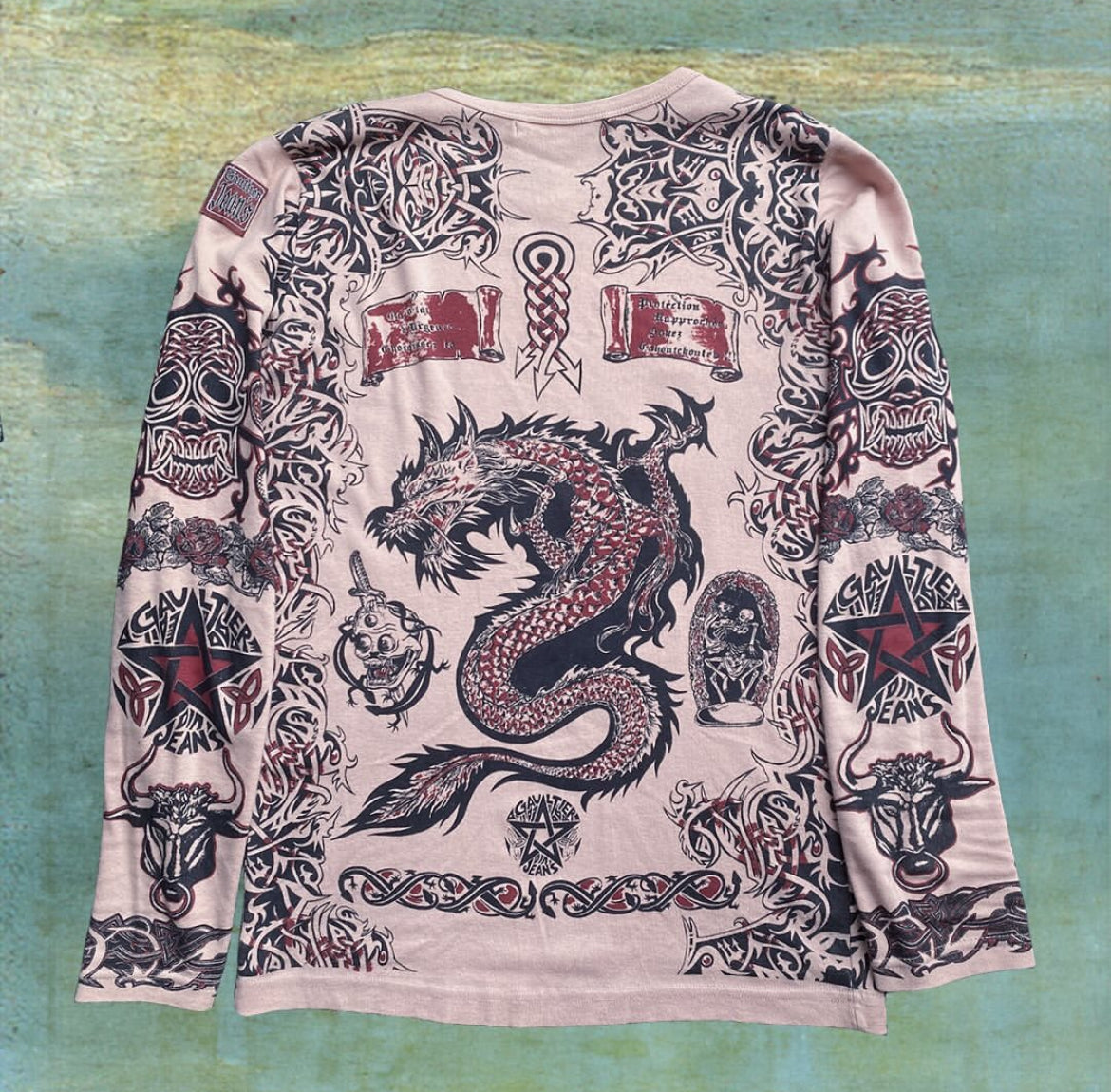 JEAN PAUL GAULTIER TATTOO LONGSLEEVE