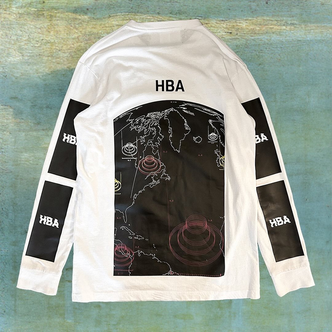 HOOD BY AIR WHITE LONGSLEEVE