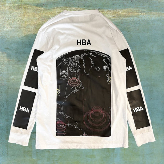 HOOD BY AIR WHITE LONGSLEEVE