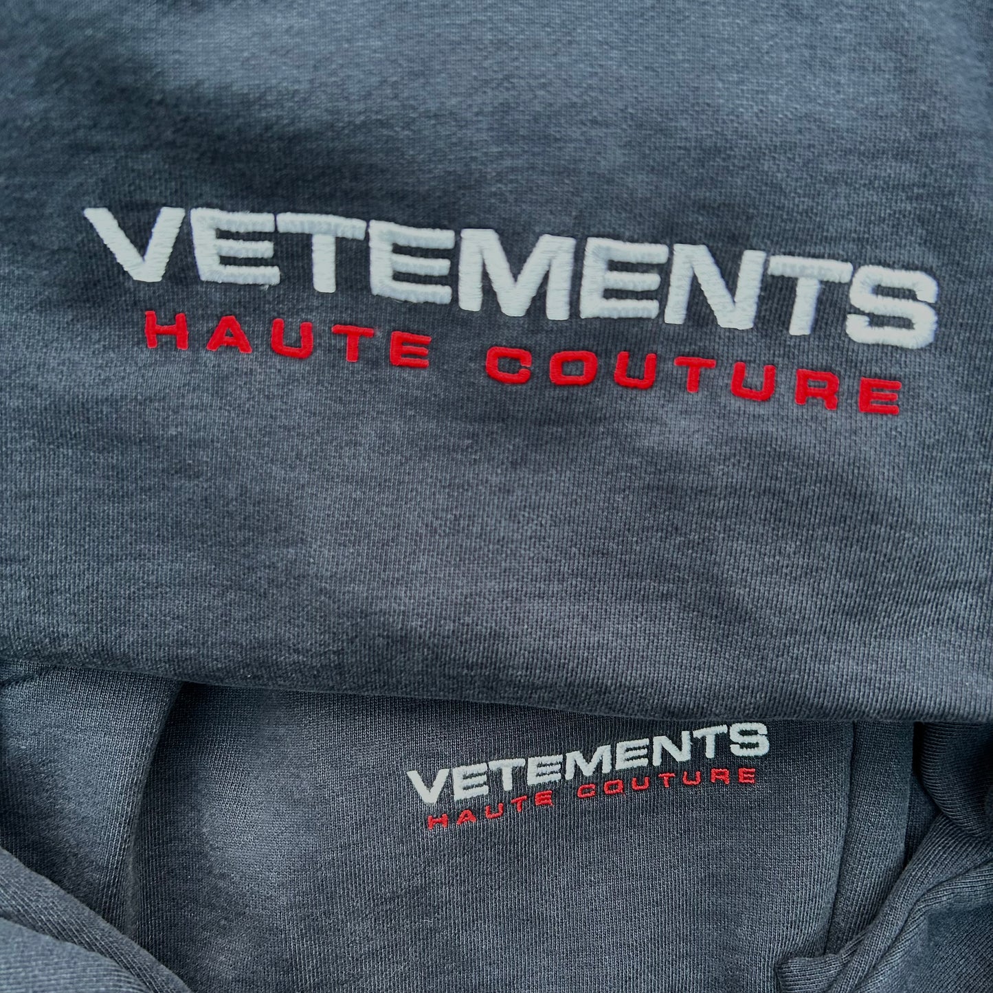 VETEMENTS ‘HAUTE COUTURE’ SWEATSUIT