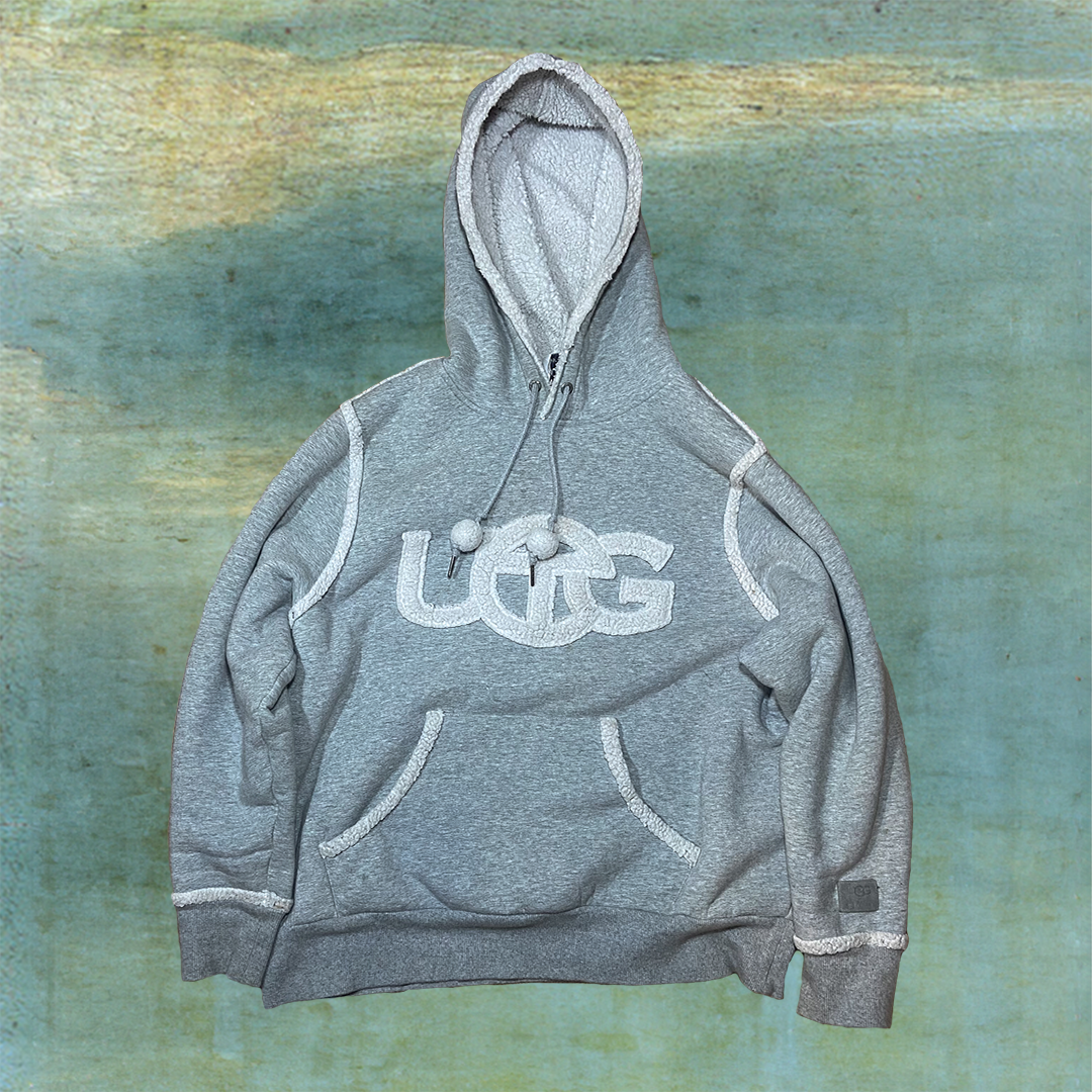 UGG X TELFAR 2021 HEATHER GREY HOODIE