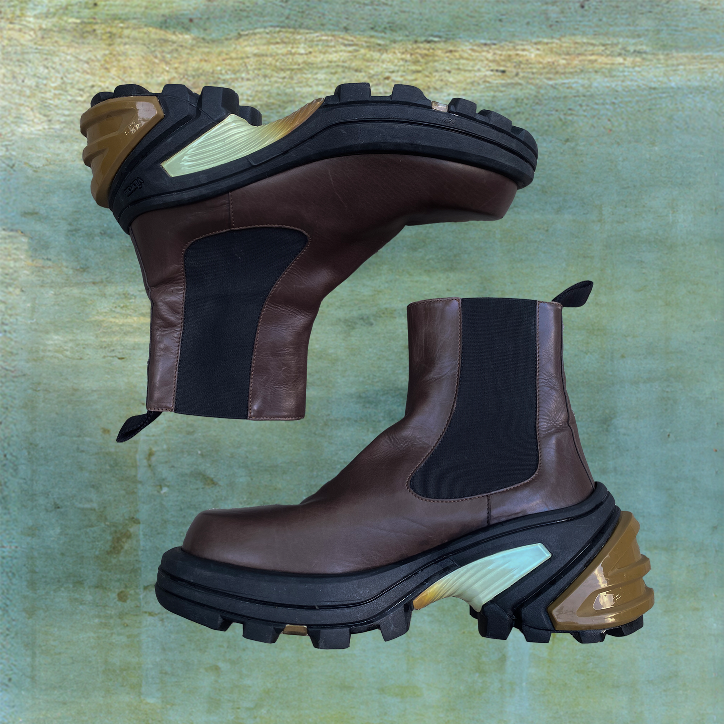 ALYX BROWN VIBRAM BOOTS