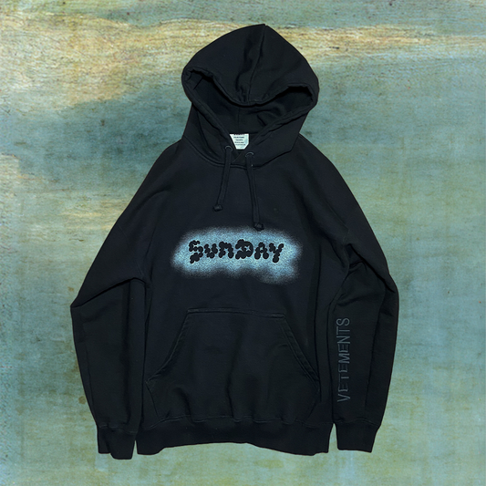 VETEMENTS SUNDAY HOODIE