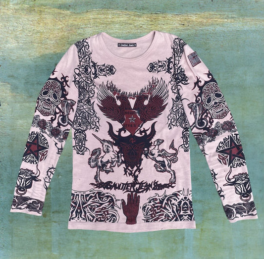 JEAN PAUL GAULTIER TATTOO LONGSLEEVE