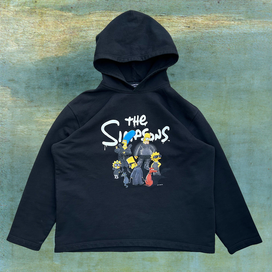 BALENCIAGA AW21 THE SIMPSONS HOODIE