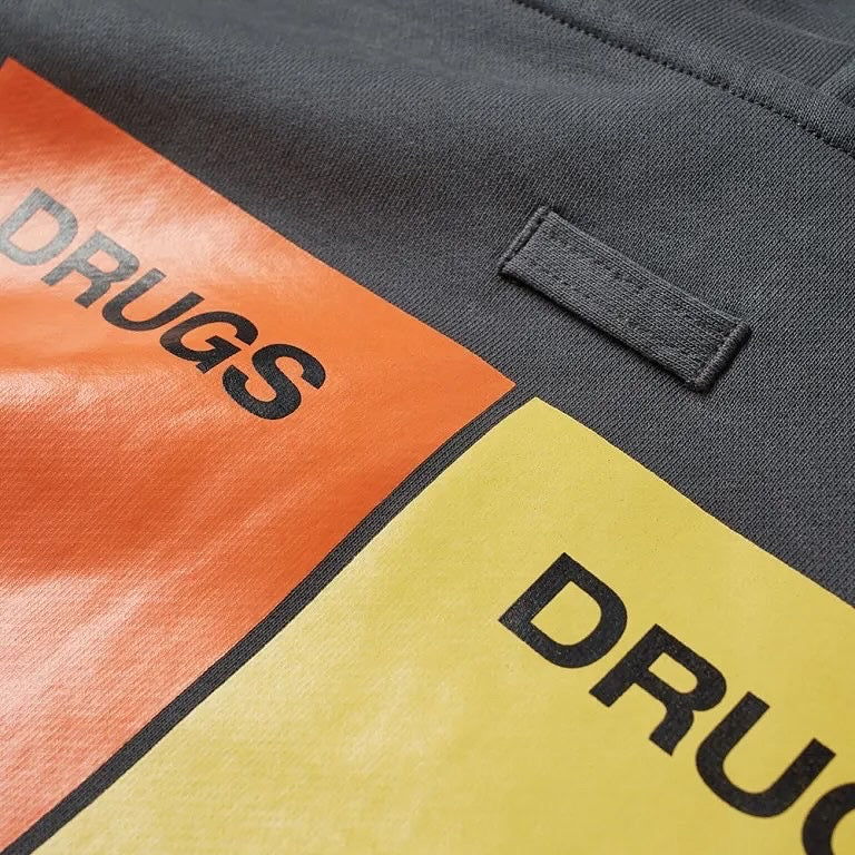 RAF SIMONS A/W18 DRUGS PRINTED HOODIE