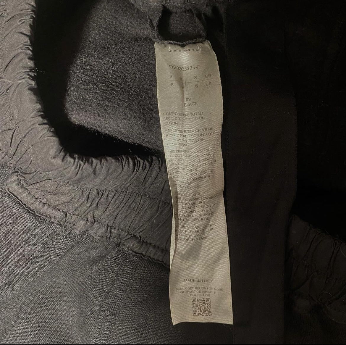 RICK OWENS LUXOR PUSHER SWEATPANTS