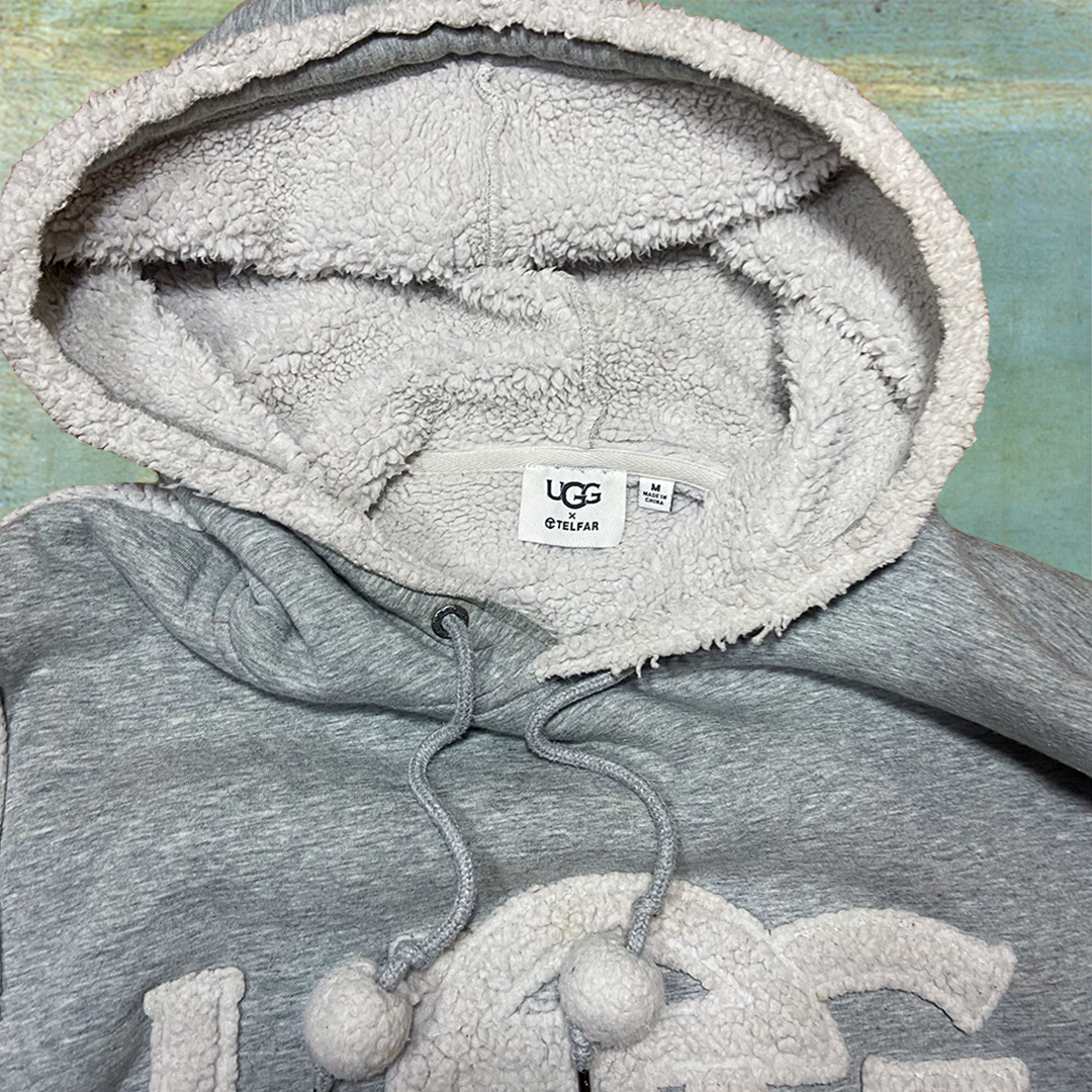 UGG X TELFAR 2021 HEATHER GREY HOODIE