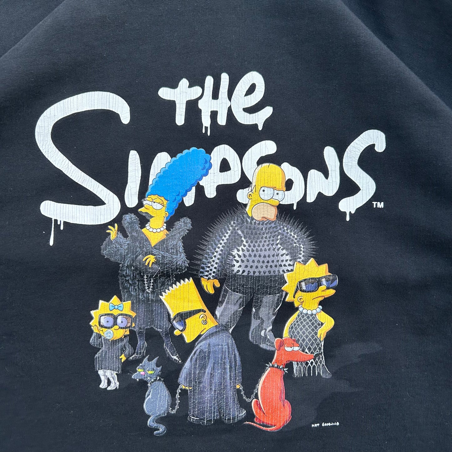 BALENCIAGA AW21 THE SIMPSONS HOODIE