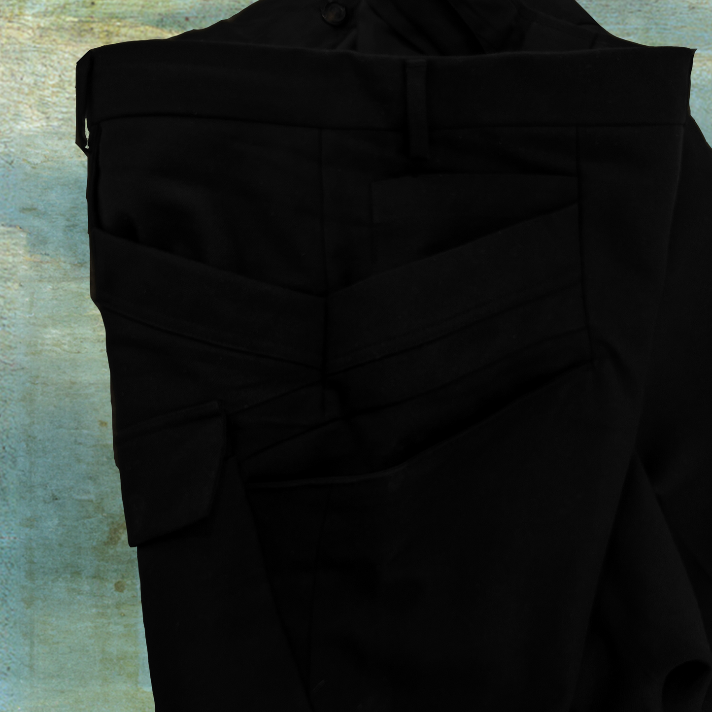 RICK OWENS GETHSEMANE WIDE LEG PANTS