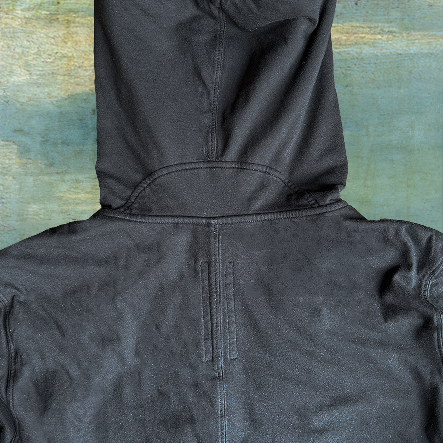 RICK OWENS GIMP MASK HOODIE