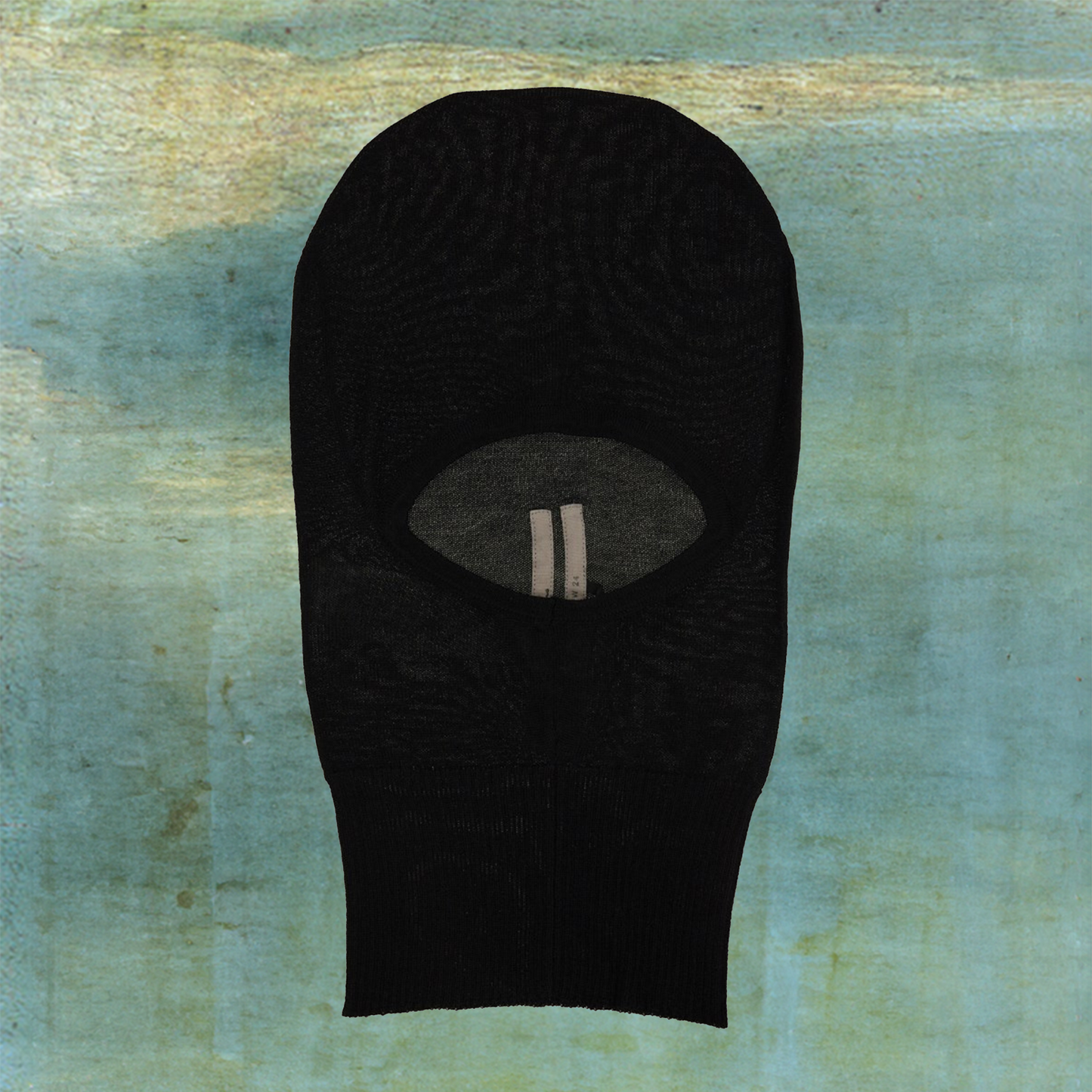 FW24 PORTERVILLE BLACK WOOL SKULL BALACLAVA